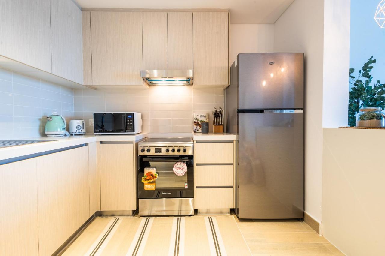 Voyage'S Stylish 1Br At Waters Edge Apartamento Abu Dhabi Exterior foto